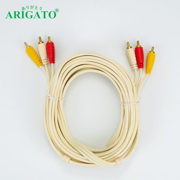 Dây Loa Trắng 3-3 Arigato 3m