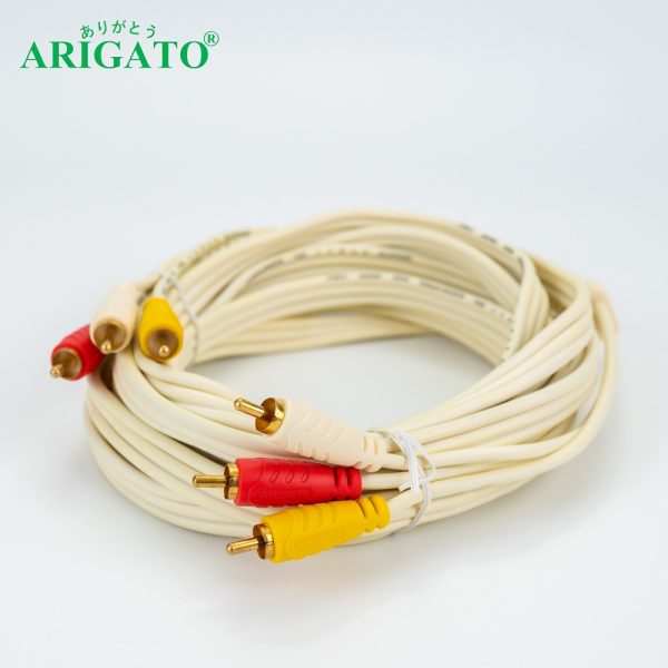 Dây Loa Trắng 3-3 Arigato 3m