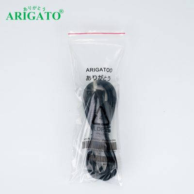 Dây Nguồn Laptop Arigato 1.5m Đồng Black