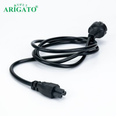 Dây Nguồn Laptop Arigato 1.5m Đồng Black