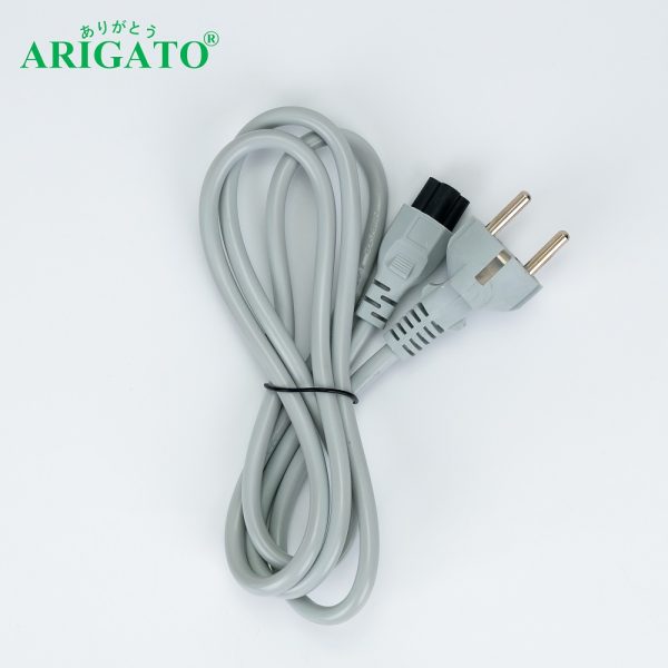 Dây Nguồn Laptop Xám 1.5m Arigato 0.5 CCA