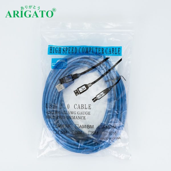 Dây USB Xanh 10m