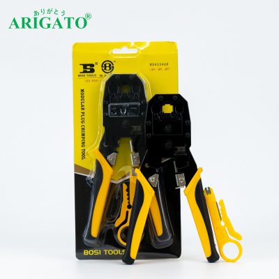 Kìm Bấm Mạng Bosi Vàng 3 Chức Năng